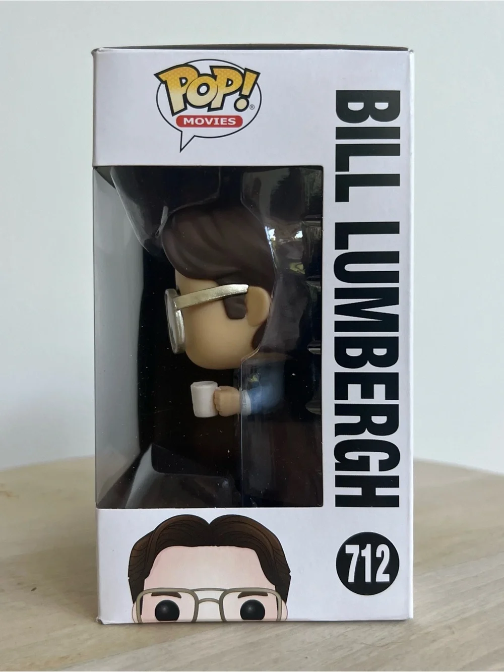 Funko POP! Movies: Office Space Bill Lumbergh #712 New In Box Vinyl Collectible